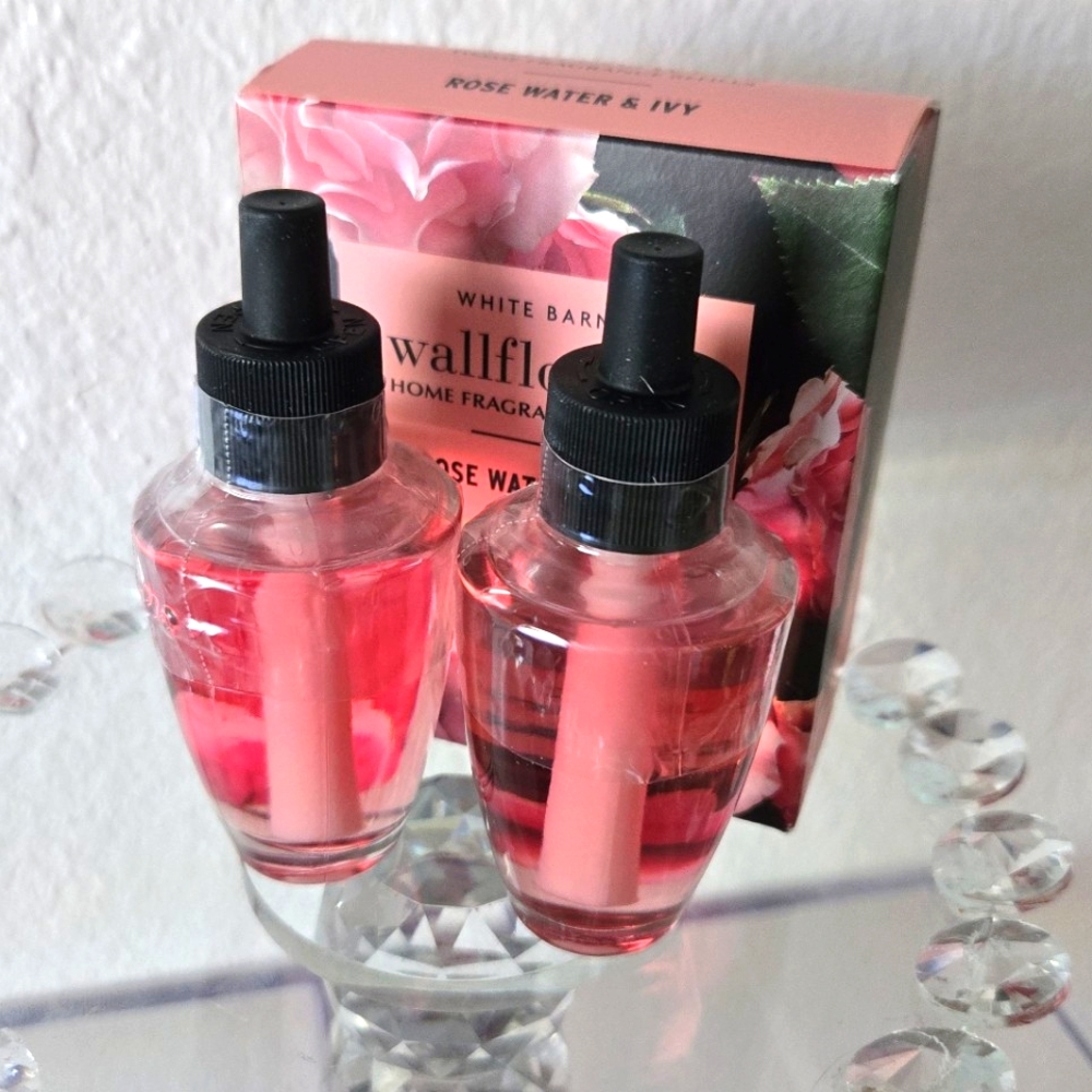 Rose Water & Ivy Bath and Body Works Wallflowers Refill 2-Pack